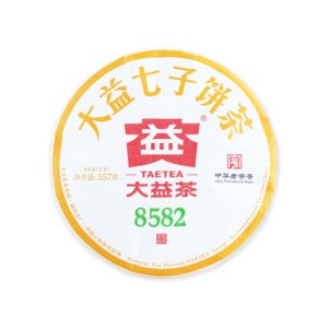 Шен пуэр Да И 8582 (2301), лицевая сторона упаковки